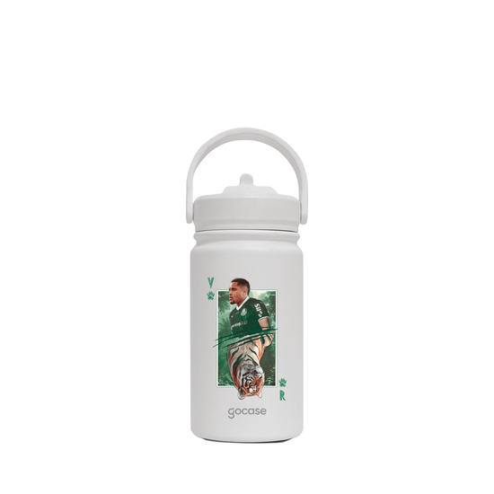 Garrafa Térmica Mini + Ebook - Palmeiras - Vitor Roque