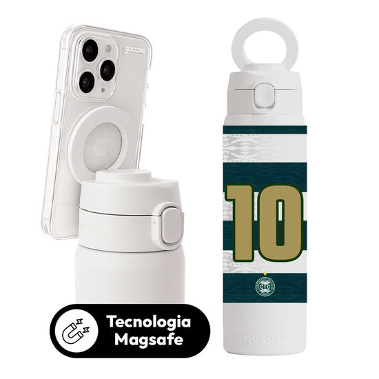 Garrafa Térmica Magsafe + Ebook -  Coritiba - Uniforme 3 2025 P
