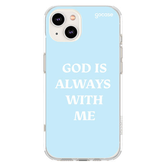 Capinha para celular  God is Always With Me