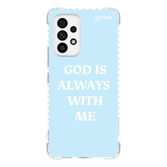 Capinha para celular  God is Always With Me