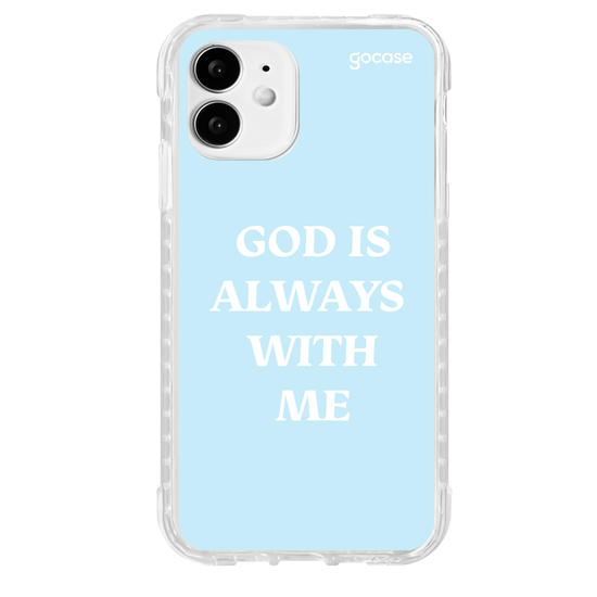 Capinha para celular  God is Always With Me