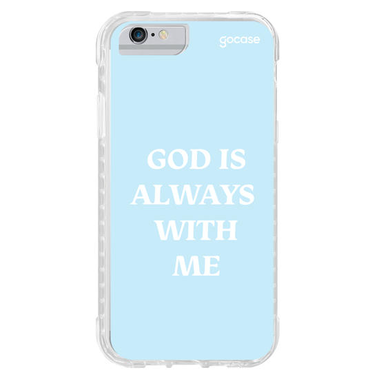 Capinha para celular  God is Always With Me