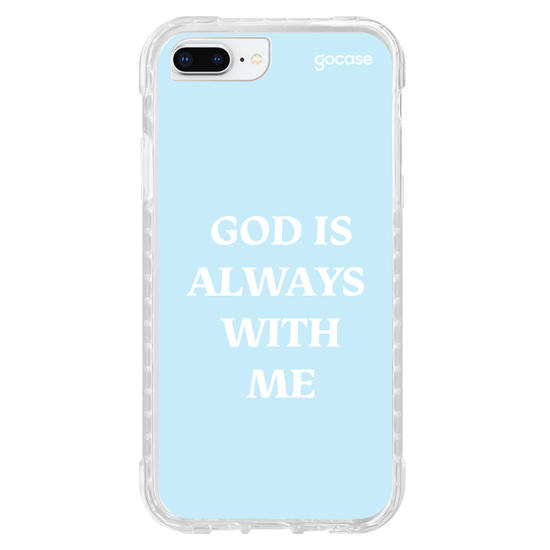 Capinha para celular  God is Always With Me