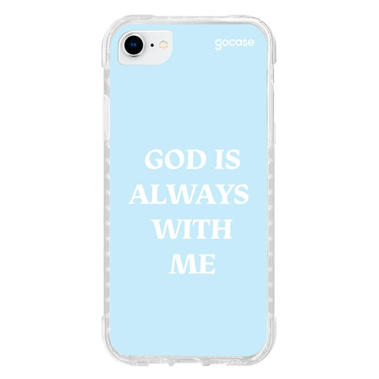 Capinha para celular  God is Always With Me