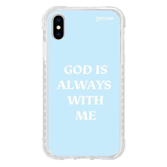 Capinha para celular  God is Always With Me