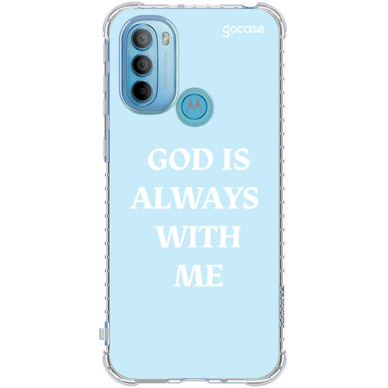 Capinha para celular  God is Always With Me