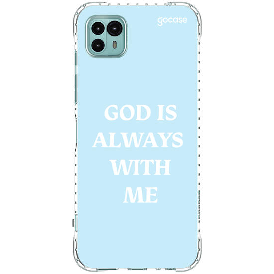Capinha para celular  God is Always With Me