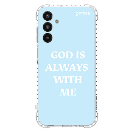 Capinha para celular  God is Always With Me