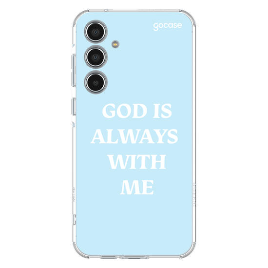 Capinha para celular  God is Always With Me