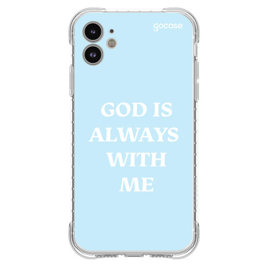 Capinha para celular  God is Always With Me