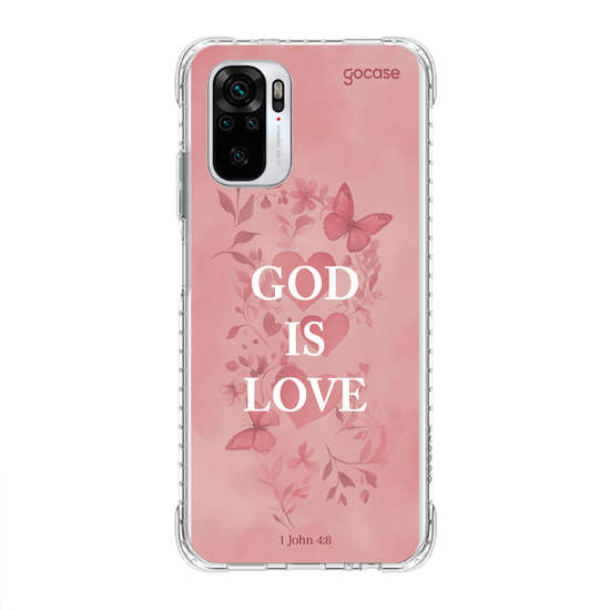  God Is Love - Pink Hearts