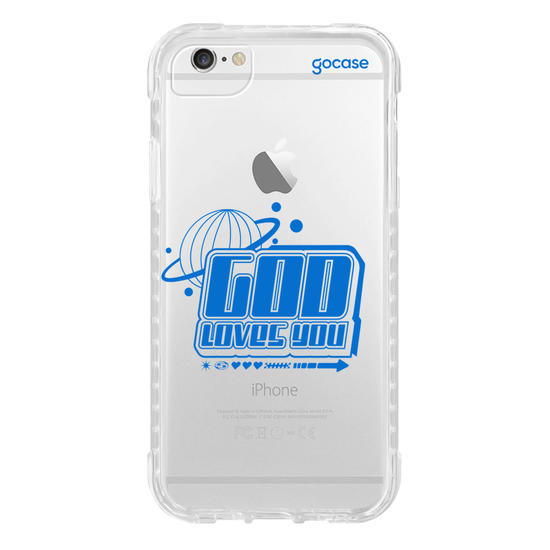 Capinha para celular  God Loves You - Y2K