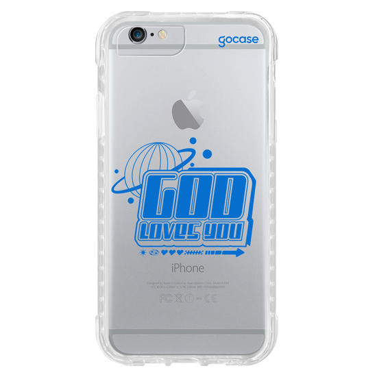 Capinha para celular  God Loves You - Y2K