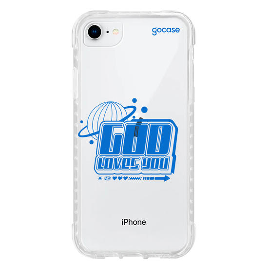 Capinha para celular  God Loves You - Y2K