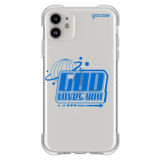 Capinha para celular  God Loves You - Y2K