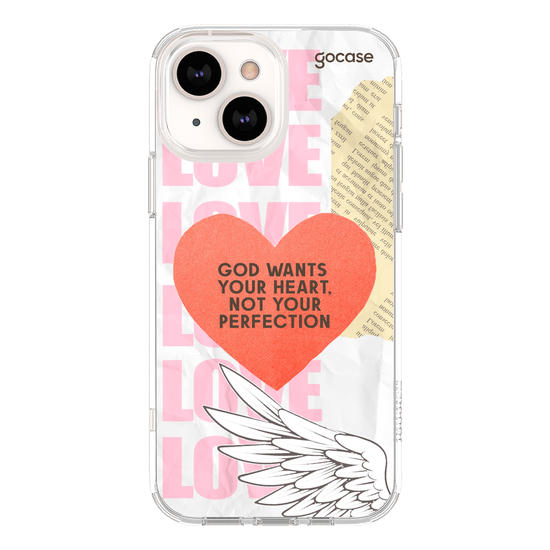 Capinha para celular God Wants Your Heart