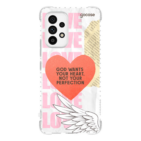 Capinha para celular  God Wants Your Heart