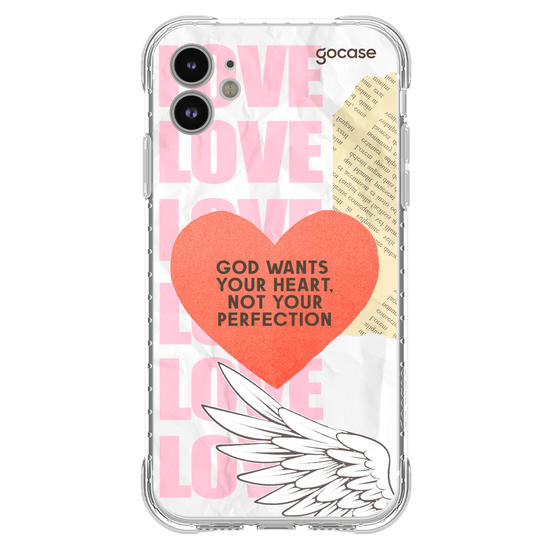 Capinha para celular  God Wants Your Heart