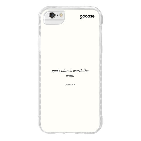 Capinha para celular  Gods Plan Is Worth The Wait - Isaiah 30:18