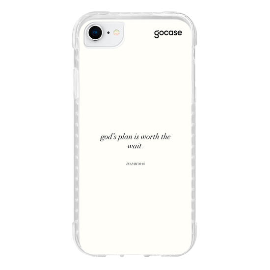 Capinha para celular  Gods Plan Is Worth The Wait - Isaiah 30:18
