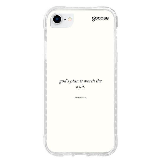 Capinha para celular  Gods Plan Is Worth The Wait - Isaiah 30:18