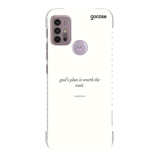 Capinha para celular  Gods Plan Is Worth The Wait - Isaiah 30:18
