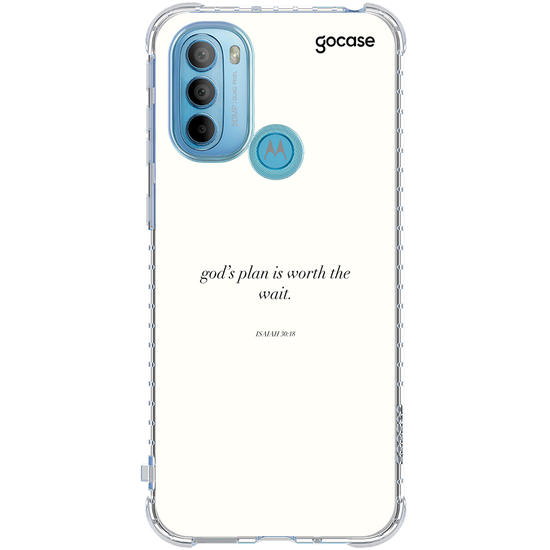 Capinha para celular  Gods Plan Is Worth The Wait - Isaiah 30:18