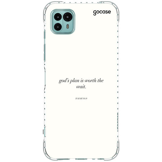 Capinha para celular  Gods Plan Is Worth The Wait - Isaiah 30:18