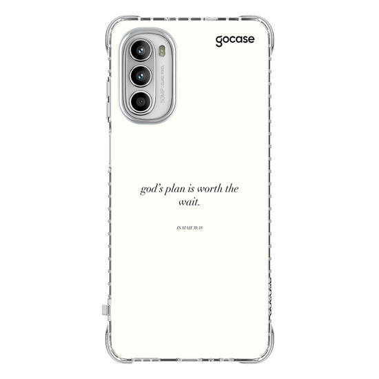 Capinha para celular  Gods Plan Is Worth The Wait - Isaiah 30:18