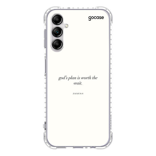 Capinha para celular  Gods Plan Is Worth The Wait - Isaiah 30:18