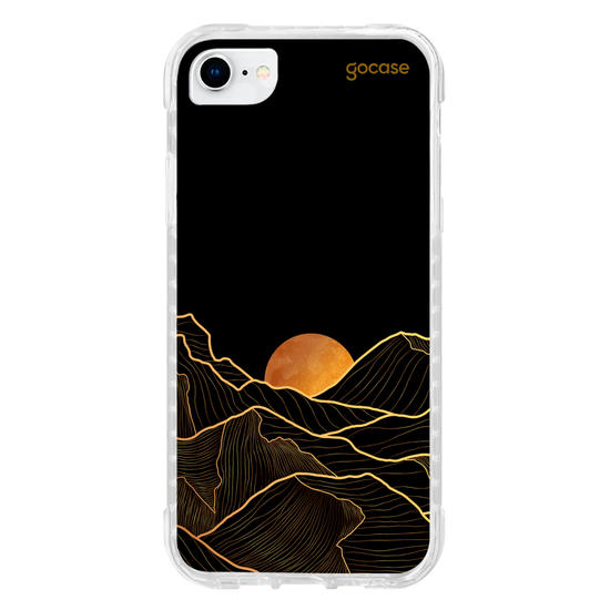 Capinha para celular  Gold Landscape