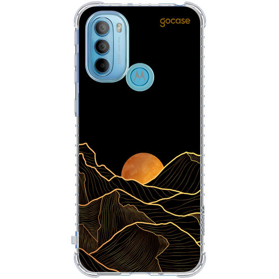 Capinha para celular  Gold Landscape