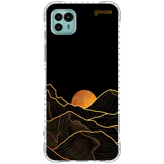 Capinha para celular  Gold Landscape