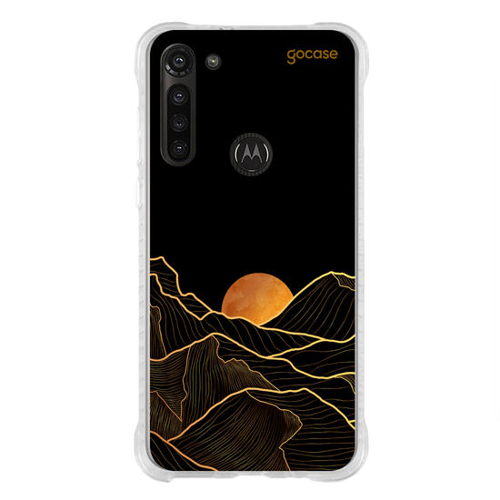 Capinha para celular  Gold Landscape
