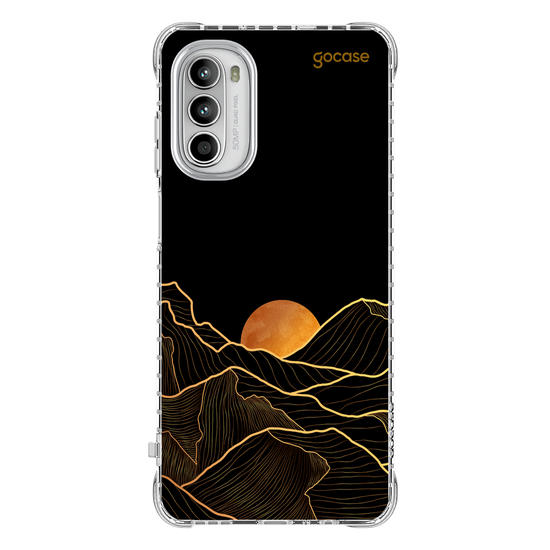 Capinha para celular  Gold Landscape