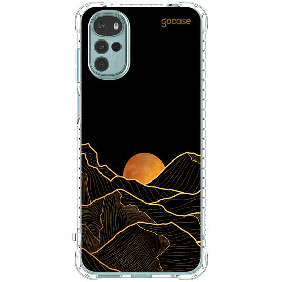 Capinha para celular  Gold Landscape