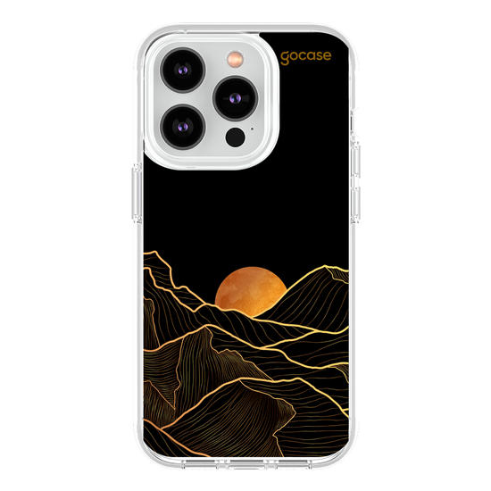 Capinha para celular  Gold Landscape