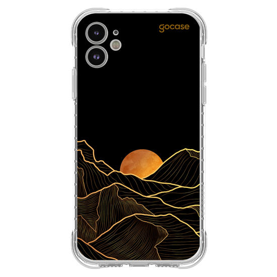 Capinha para celular  Gold Landscape