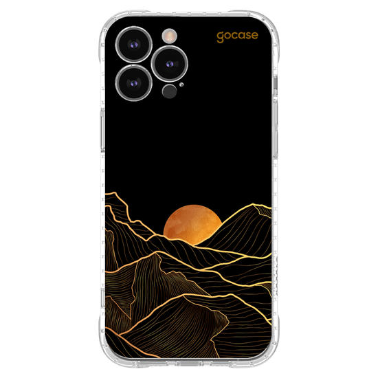 Capinha para celular  Gold Landscape