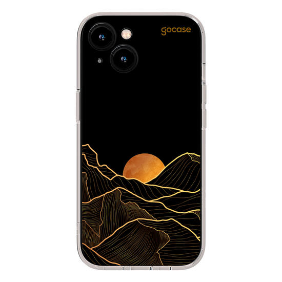 Capinha para celular  Gold Landscape