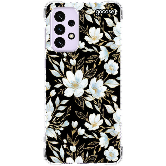  Golden Blue Floral