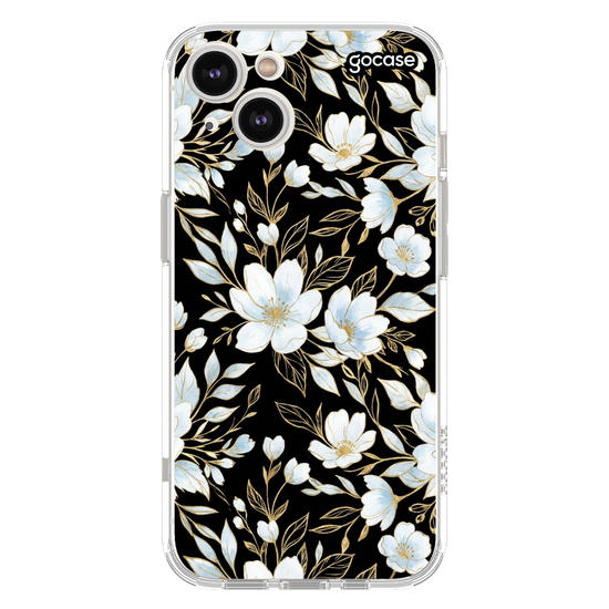  Golden Blue Floral