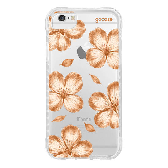 Capinha para celular  Golden Botanical