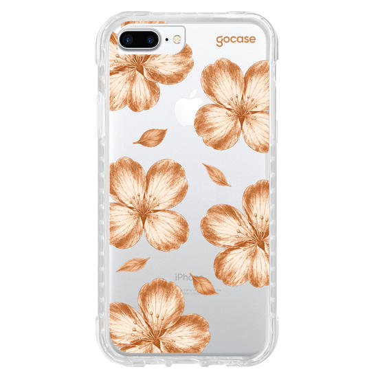 Capinha para celular  Golden Botanical