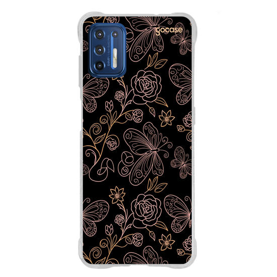 Capinha para celular  Golden Butterflies