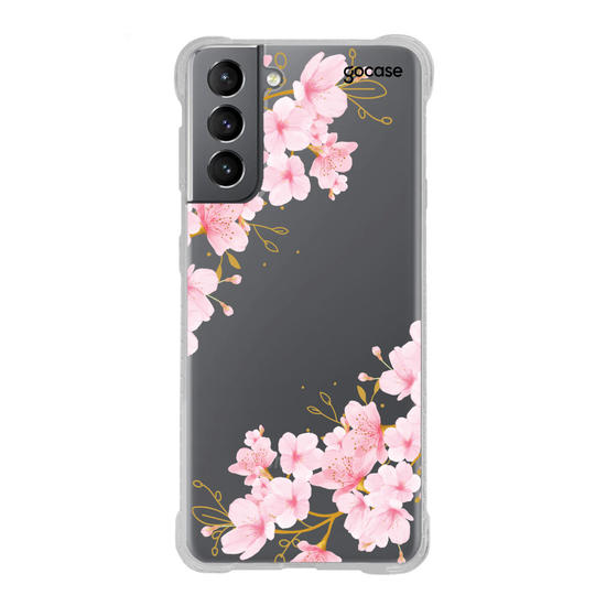Capinha para celular  Inicial Golden Cherry