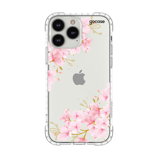 Capinha para celular  Inicial Golden Cherry