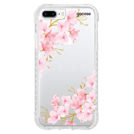 Capinha para celular  Inicial Golden Cherry