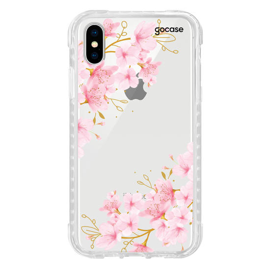 Capinha para celular  Inicial Golden Cherry