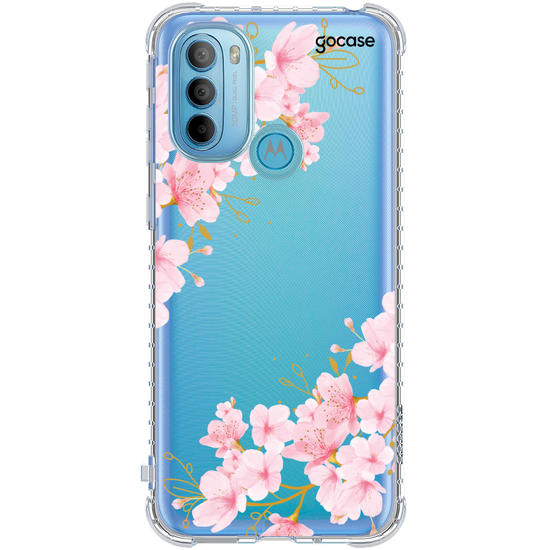 Capinha para celular  Inicial Golden Cherry